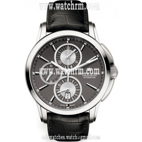 Maurice Lacroix Pontos Chronograph Slate Grey Dial Men's Watch PT6188-SS001-830