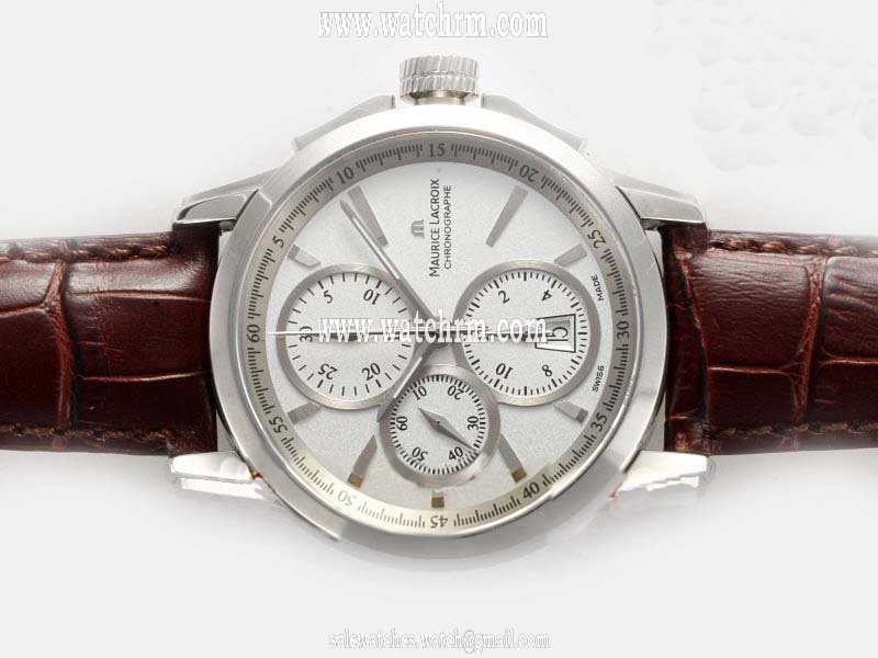 Maurice Lacroix Pontos Chronographe Valgranges PT6008-SS002-331 42mm Automatic Midsize Watch