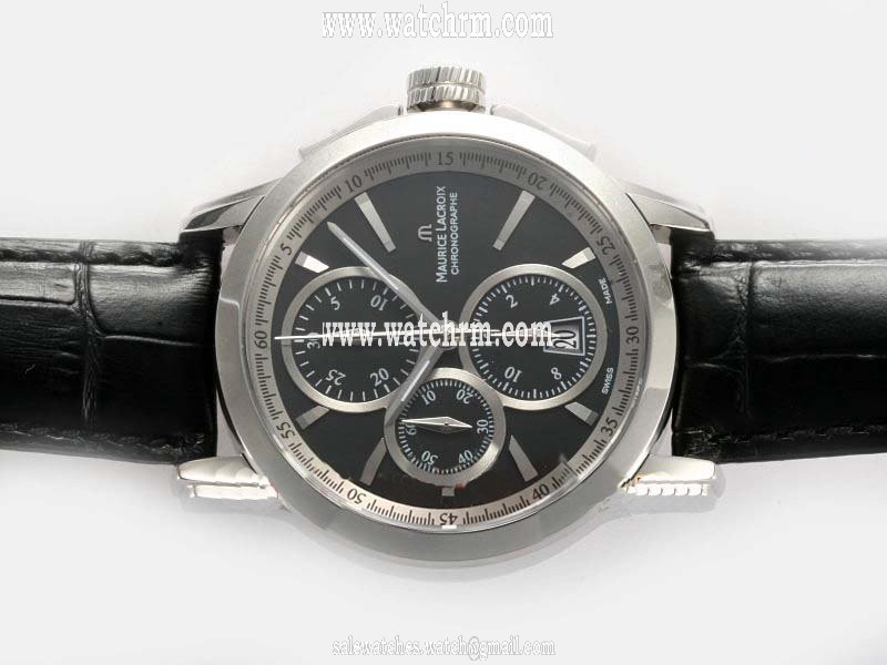 Maurice Lacroix Pontos Chronographe Valgranges PT6008-SS002-331 Automatic Mens Watch