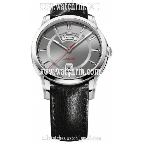 Maurice Lacroix Pontos Day Date Automatic Dial Men's Watch PT6158-SS001-231