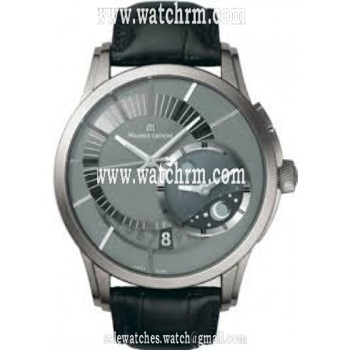 Maurice Lacroix Pontos Decentrique GMT Grey Dial Men's Watch PT6108-TT031-291