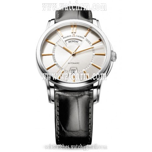 Maurice Lacroix Pontos Sun-Brushed Dial Men's Watch PT6158-SS001-19E