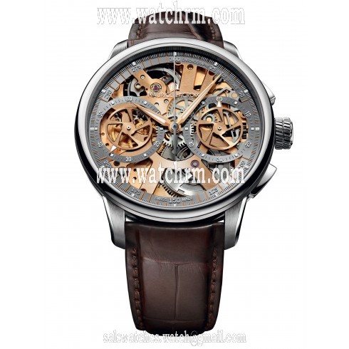 Maurice Lacroix Skeleton Dial Chronograph Men's Watch MP7128-SS001-500