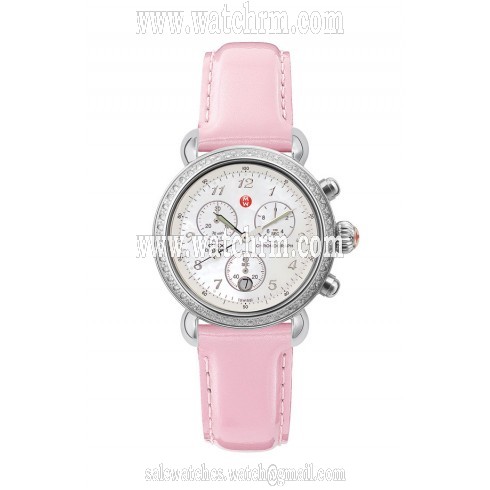 Michele CSX 36 'Sweetheart' Pink Diamond Ladies Watch MWW03C000387