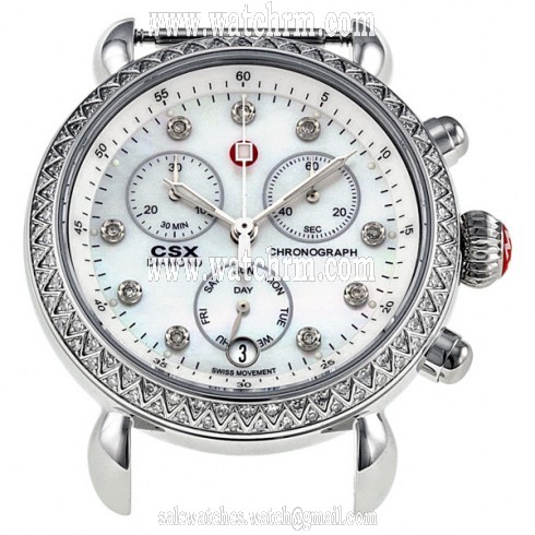 Michele CSX-36 36 mm Diamond Watch 03M01A1046