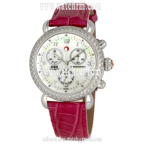 Michele CSX36 Day Diamond Steel Watch MWW03M000021