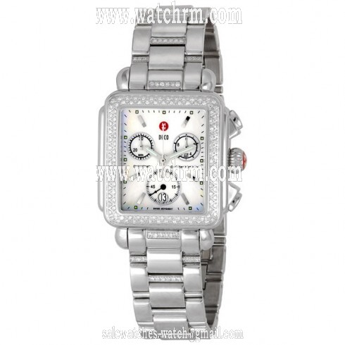 Michele Deco Diamond 3-Link Diamond Bracelet MWW06A000549