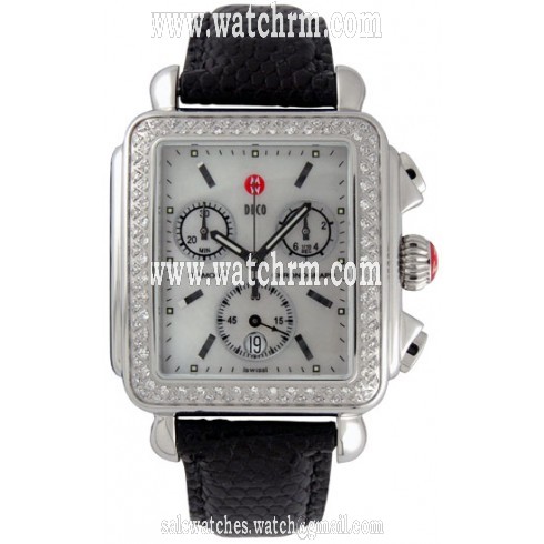 Michele Deco Diamond Mother-of-Pearl Ladies Watch MWW06A000058