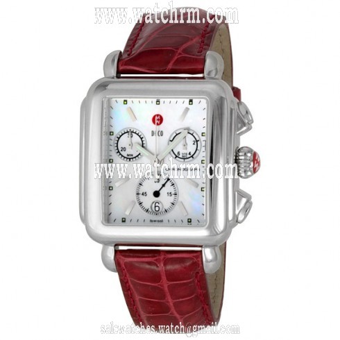 Michele Deco Stainless Steel Watch MWW06A000449