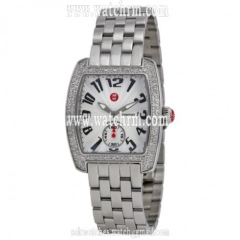 Michele Mini Urban Diamond Steel Ladies Watch MWW02A000124