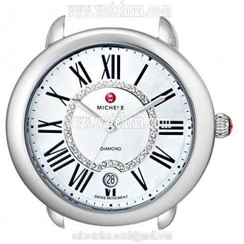 Michele Serein 16 Mother of Pearl Stainless Steel Case MW21B00A0963