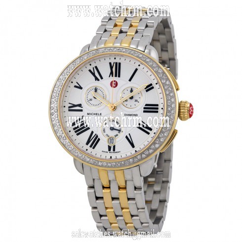 Michele Serein Two-tone Steel Watch MWW21A000008