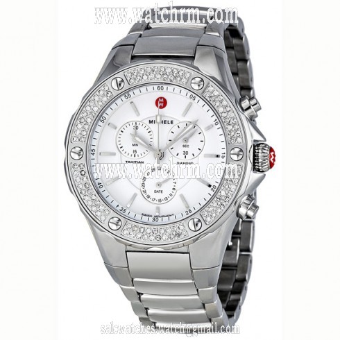 Michele Tahitian Diamond Ladies Watch MWW12K000001