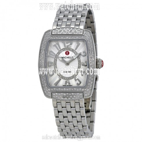 Michele Urban Mini Diamond Stainless Steel Ladies Watch MWW02A000573
