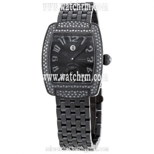 Michele Urban Mini Noir Diamond Ladies Watch MWW02A000511