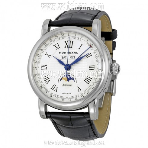 Montblanc Automatic Moonphase Stainless Steel Men's Watch 108736