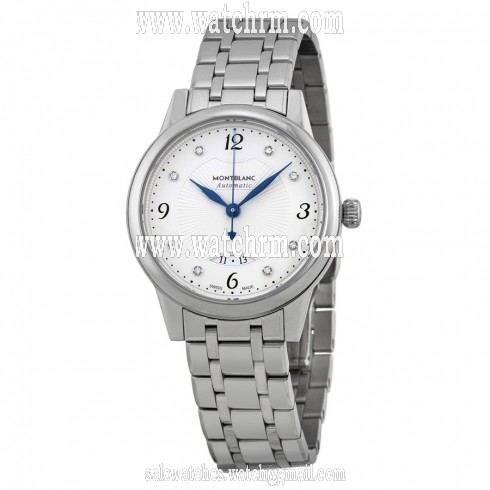 Montblanc Boheme Silver Dial Stainless Steel Ladies Watch 111056