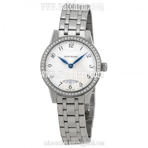 Montblanc Boheme Silver Dial Stainless Steel Ladies Watch 111209