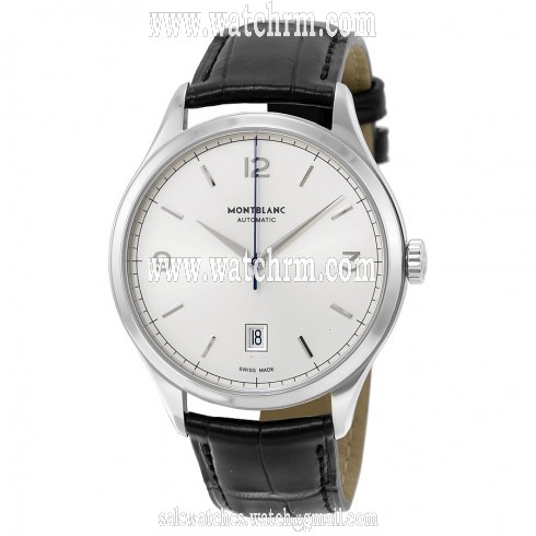 Montblanc Heritage Chronometrie Automatic Black Alligator Leather Men's Watch 112533