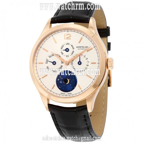 Montblanc Heritage Chronometrie Quantieme Annuel Vasco da Gama Men's Watch 112537