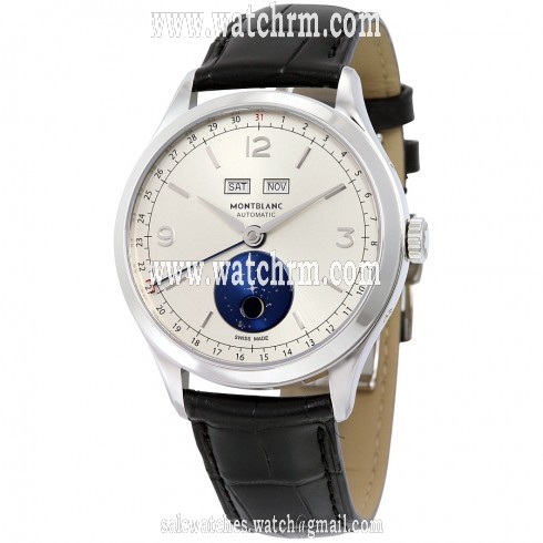 Montblanc Heritage Chronometrie Quantieme Complet Vasco da Gama Automatic Men's Watch 112539