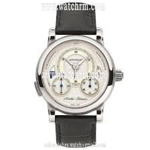Montblanc Homage to Nicolas Rieussec II Silver Dial Chronograph Automatic Men's Watch 111873