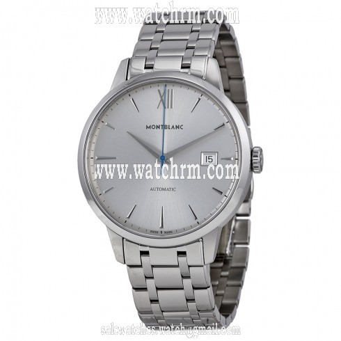 Montblanc Meisterstuck Heritage Automatic Silver Dial Stainless Steel Unisex Watch 111623
