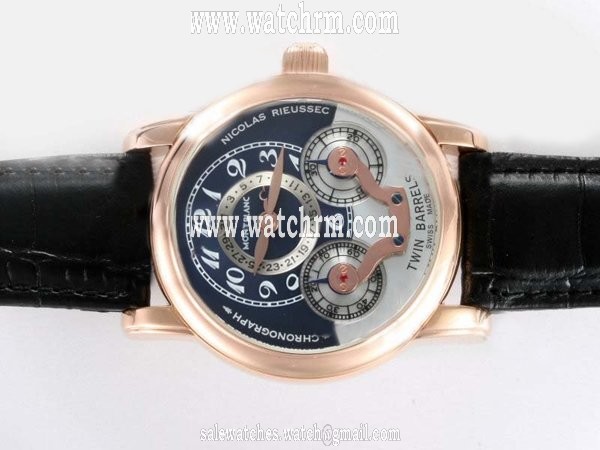 Montblanc Nicolas Rieussec Chronograph 102337 43mm Automatic Midsize Watch