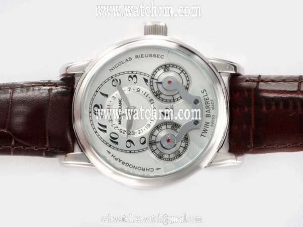 Montblanc Nicolas Rieussec Chronograph 102337 Mens Round Automatic Watch