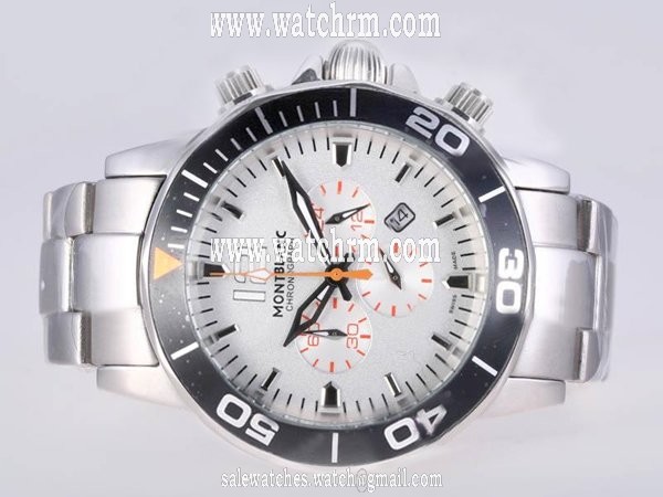 Montblanc Sport Chronograph 08466 46mm Quartz Chronograph Watch