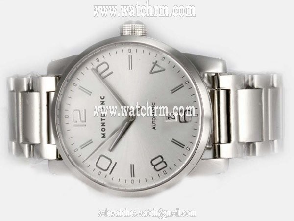 Montblanc Star Chronograph GMT 36065 Stainless Steel Case 43mm Watch