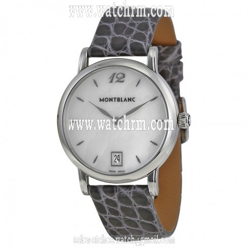 Montblanc Star Classique Lady Mother of Pearl Stainless Steel Ladies Watch 108766