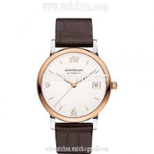 Montblanc Star Classique Silvery White Dial Automatic Ladies Watch 112145