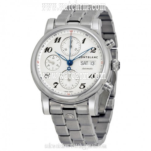 Montblanc Star Steel Collection Silver Dial Men's Watch 106468