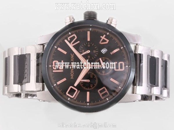 Montblanc Timewalker Chronograph 09669 Quartz Chronograph Mens 43mm Watch