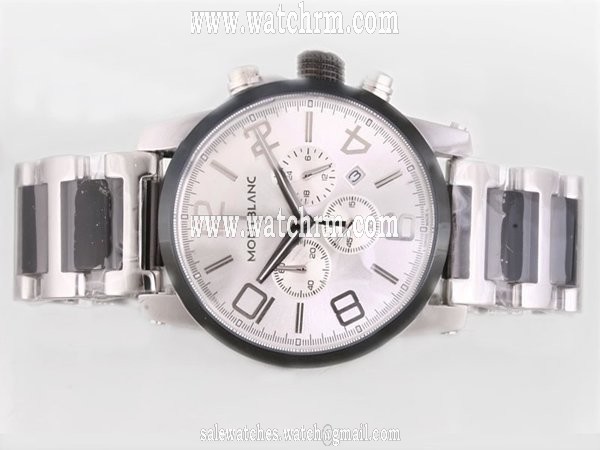 Montblanc Timewalker Chronograph 9669 Mens Quartz Chronograph Round Watch
