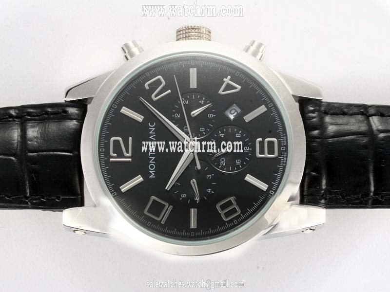 Montblanc Timewalker Chronograph M29430 Black Dial 43mm Automatic Watch