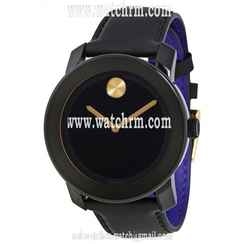 Movado Bold 42 mm Black TR90 Composite Men's Watch 3600046