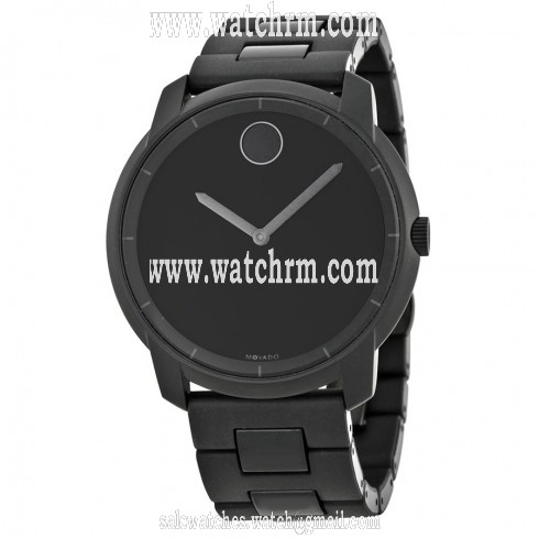 Movado Bold Black Dial Black Ion-plated Men's Watch 3600195