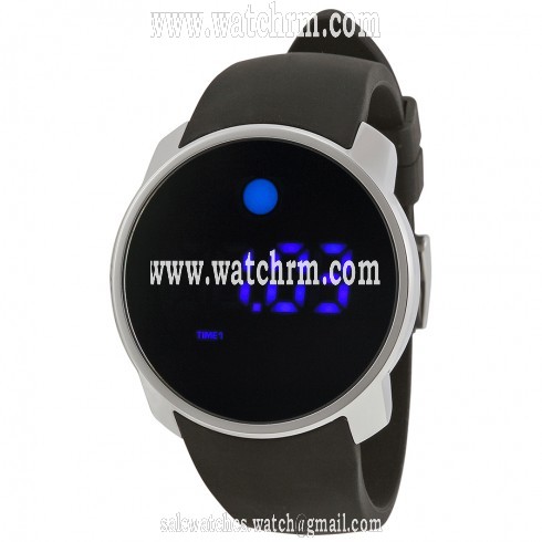 Movado Bold Digital Touch Screen Dual-Time Stainless Steel Men's Watch 3600146