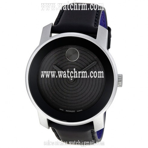 Movado Bold Large Black Dial Men's Watch 3600072