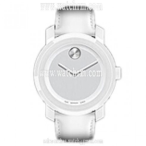 Movado Bold White Dial White Silicone Ladies Watch 3600006