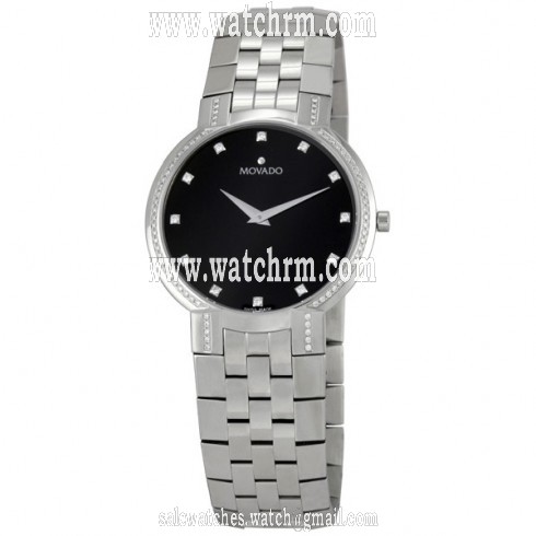Movado Faceto Steel Men's Watch 0606237