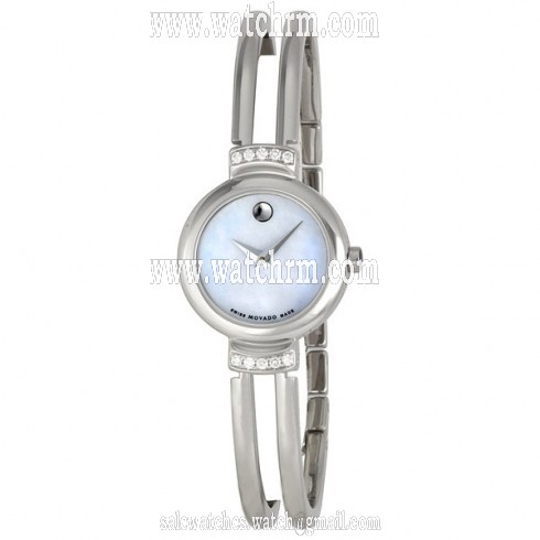 Movado Ladies Harmony Watch with White Mother of Pearl Dial 0606353