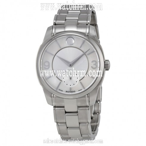Movado LX Silver Dial Stainless Steel Ladies Watch 0606618