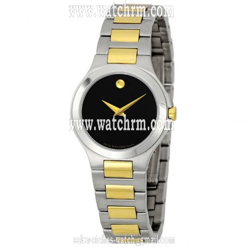 Movado Museum Ladies Two Tone Watch 0606182