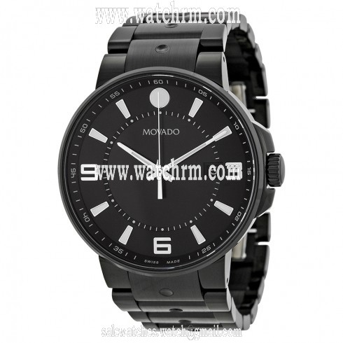 Movado SE Pilot Black With Arabic Index Men's Watch 0606809