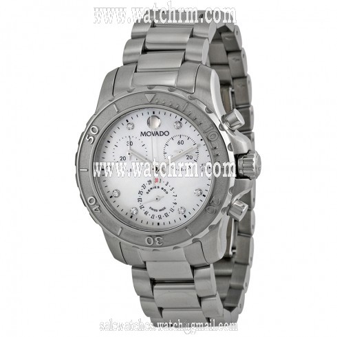 Movado Series 800 Mother of Pearl Stainless Steel Ladies Watch 2600128