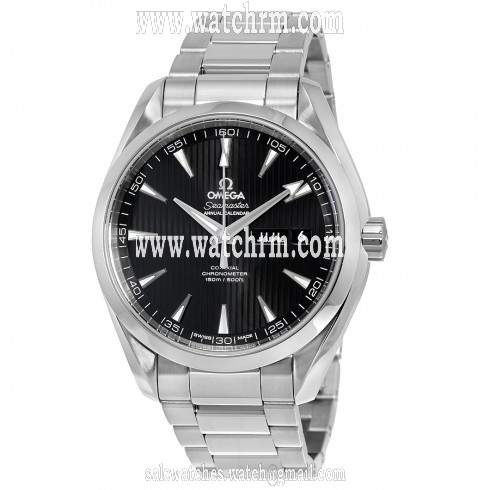 Omega Aqua Terra Annual Calendar Automatic Black Dial Stainless Steel Men's Watch 231.10.43.22.01.002
