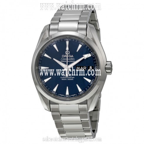Omega Aqua Terra Annual Calendar Blue Dial Men's Watch 231.10.39.22.03.001